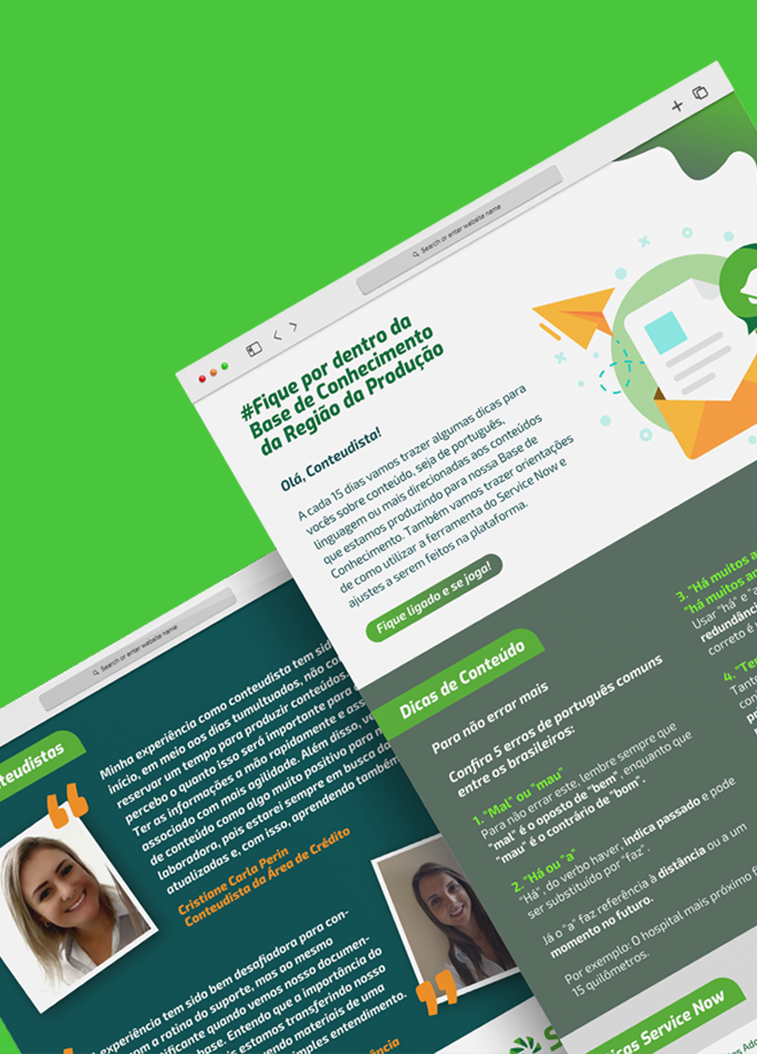 Se joga: Base de Conhecimento - Somos uma consultoria que projeta estratégias e culturas, que despertam o potencial de transformação das organizações. 